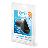 b-Vibe Flex Ring Shaft - Silicone Cock Ring & Ball Stretcher